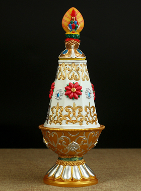 摩尼民俗藏式新年礼物装载宝瓶