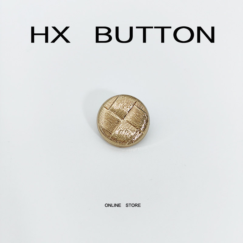 BUKE新款百搭圆形编织纹金属纽扣女款大衣外套西装风衣搭配装饰扣,居家布艺,纽扣,淘宝优惠券,粉丝福利购,淘宝优惠卷