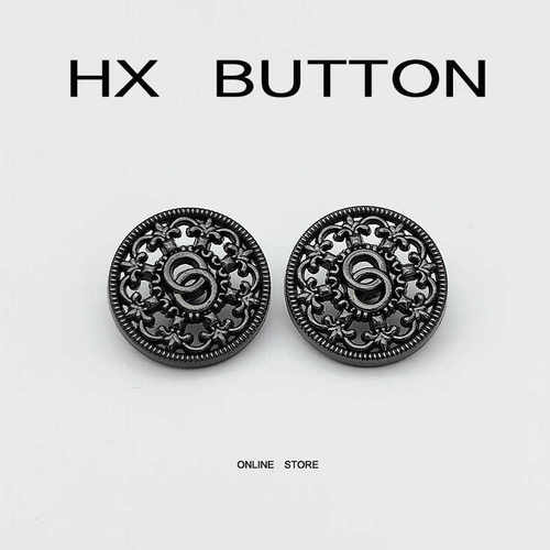 圆形哑光混装外套风衣扣子BUKE