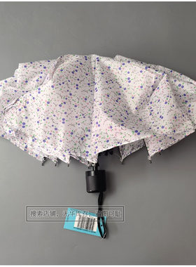 出口货八股伞架轻便单人三折雨伞