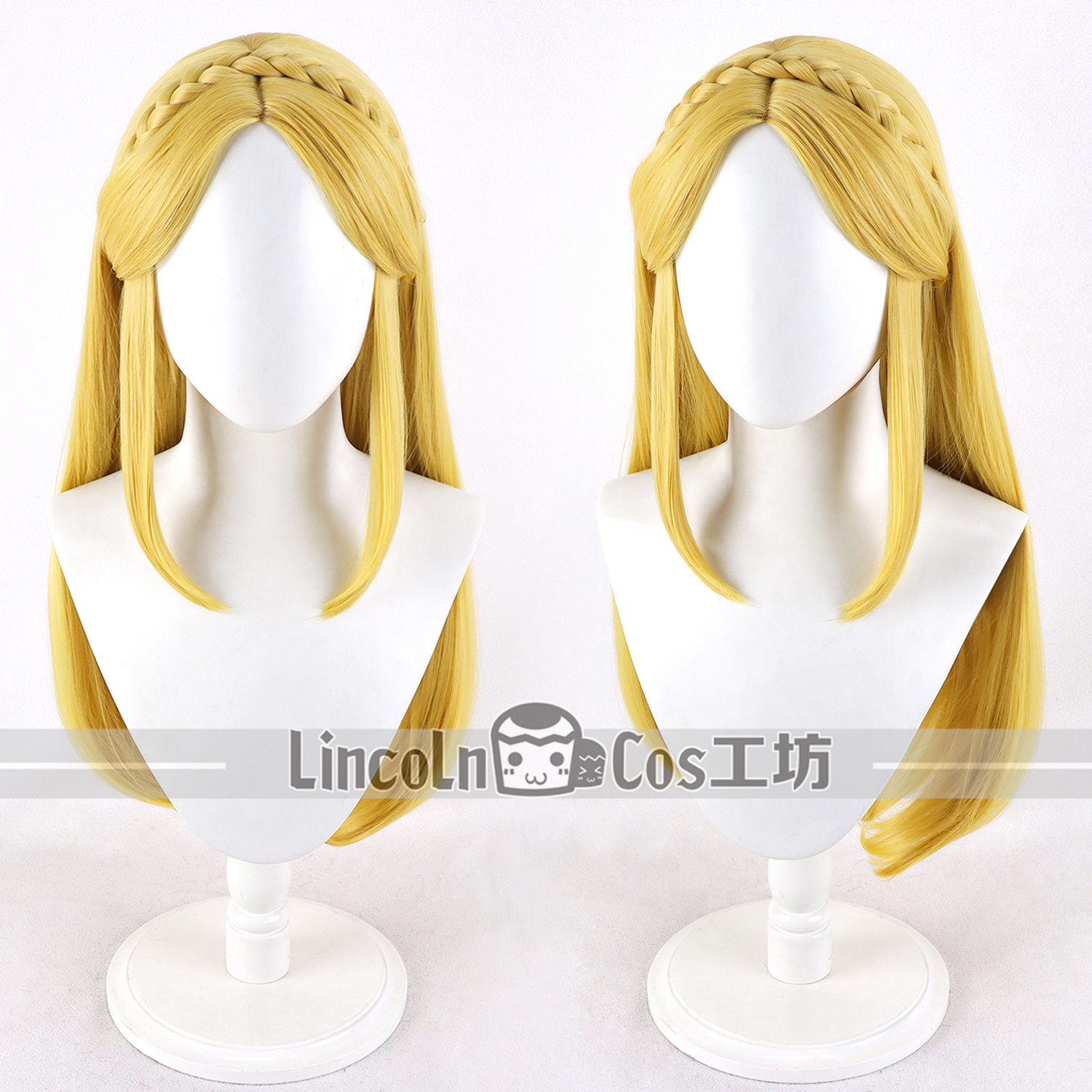 LINCOLN 塞尔达传说 旷野之息 长发塞尔达 公主 cos假发 仿真头皮