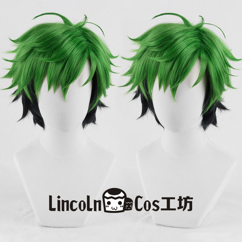 LINCOLN 偶像梦幻祭 MELLOW DEAR US 成员 打毛 小鹿爵斯 cos假发