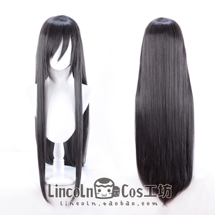 LINCOLN 刀剑神域 桐子 桐谷和人性转cosplay假发混色100CM长直发