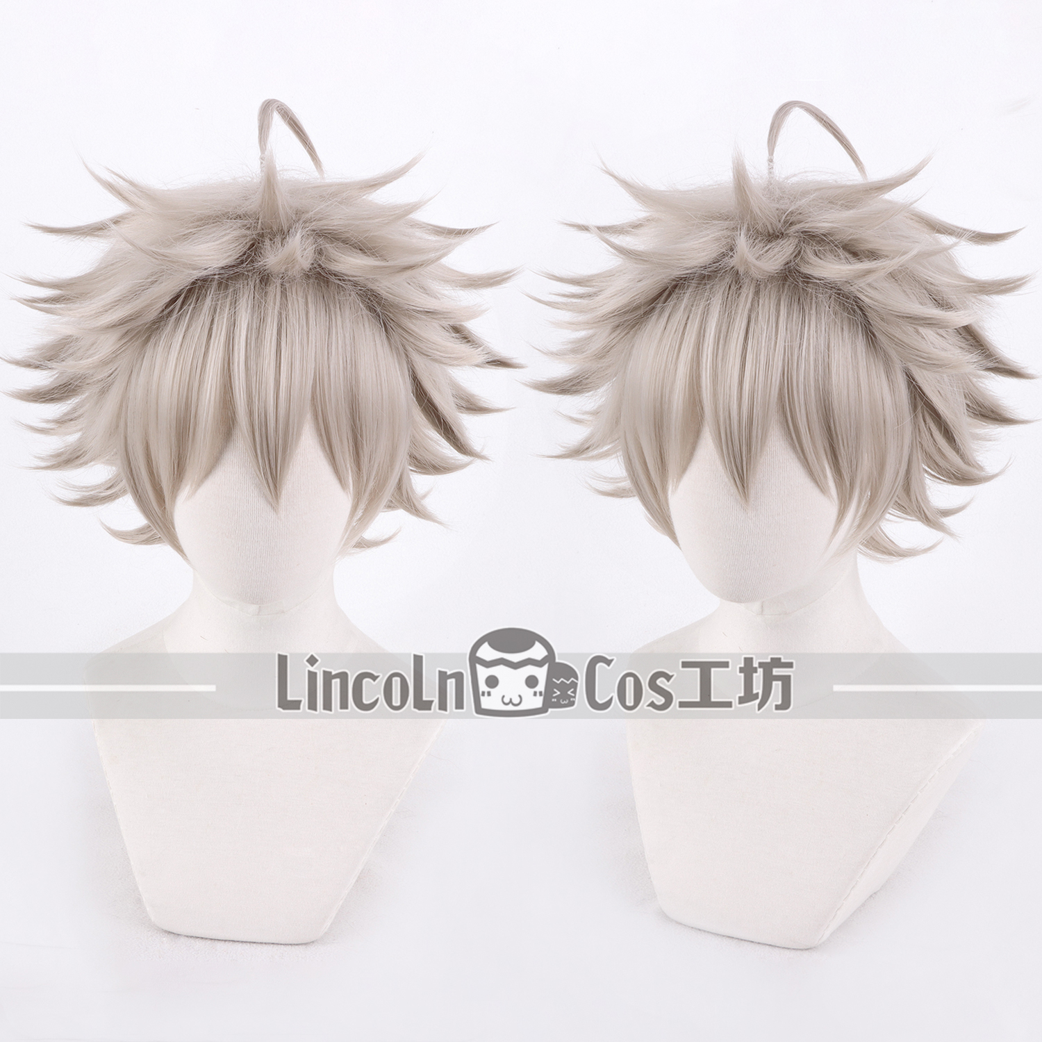 LINCOLN 黑色五叶草 亚斯塔COS假发 阿斯塔Asta 四叶草层次大反翘