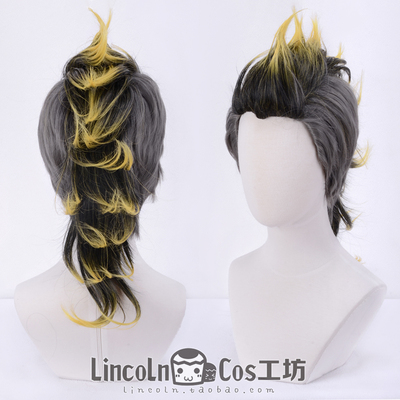 lincolncosplay假发莫西干渐变