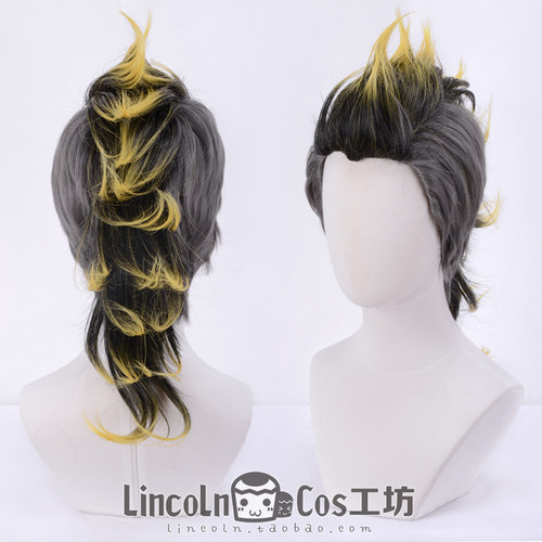 lincolncosplay假发莫西干渐变