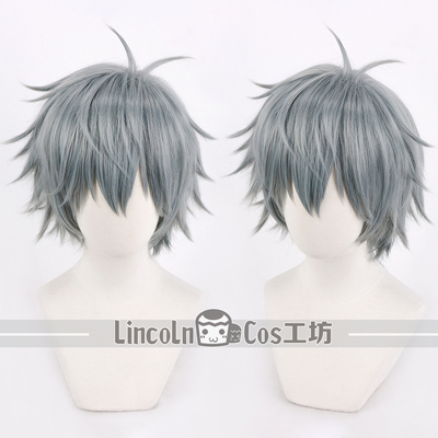 LINCOLN 异形舞台 蒂尔COS假发 蓝灰色 Alien Stage TILL 短发