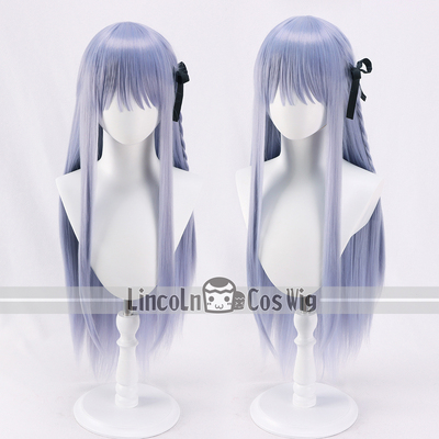 LINCOLN 弹丸论破 雾切响子 浅灰紫 COS假发 原版