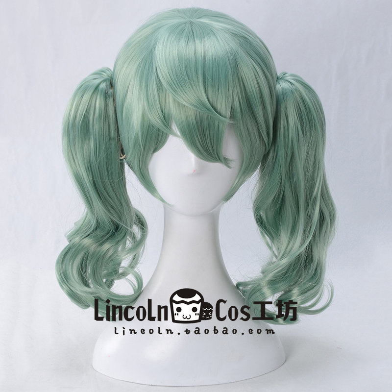 初音惑星魔法双马尾cos假发