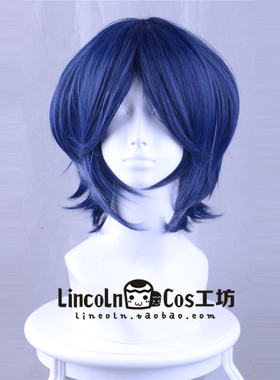 +MARGINAL＃4+滝丸アルト 滝丸Alto COSPLAY假发 渐变反翘短发