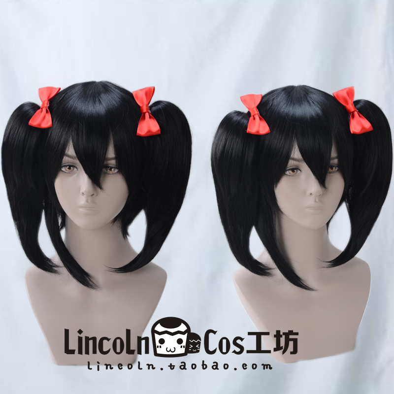 lincoln假毛lovelive黑色不对称