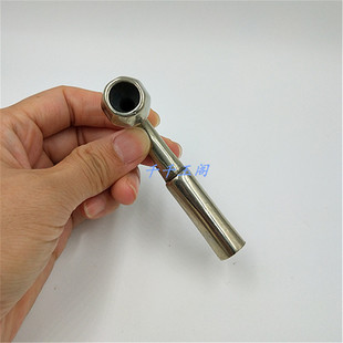 新款小口径长脖纯白铜卷的叶子烟锅多棱烟锅头老式手工旱烟袋烟锅