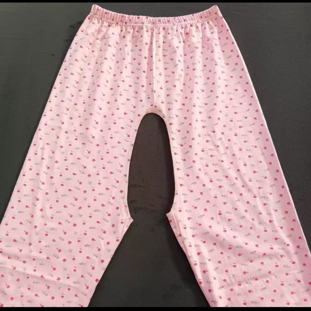 老人臥床衣服成人護理開檔褲