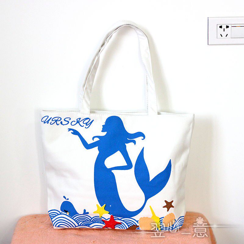 文艺卡通布包托特包休闲女包