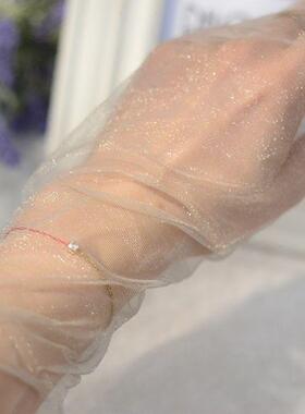 TU RAN纯欲风闪亮丝袜女夏季薄款性感透视网纱打底连裤袜