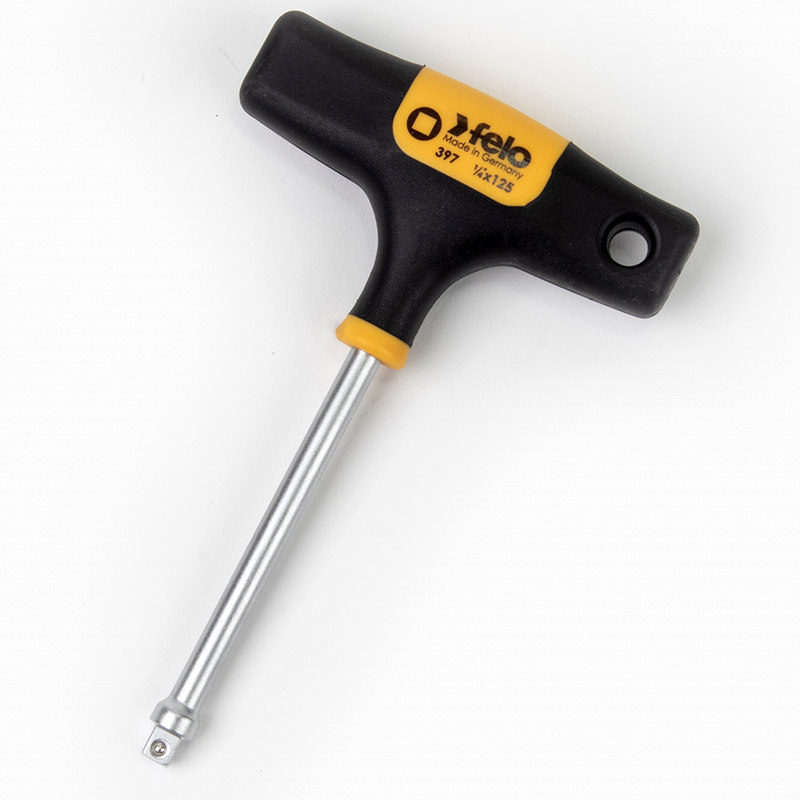 德国飞龙FELO大小飞套筒1/4 1/2扳手T柄螺丝刀防滑把手柄 397
