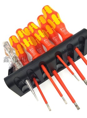 德国维拉 WERA 7件套装十一字电工绝缘螺丝批 160I/7 电笔 006147