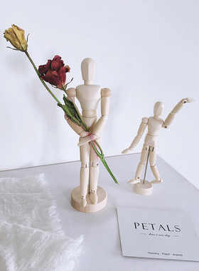 ins人体摆件素描模特家居装饰