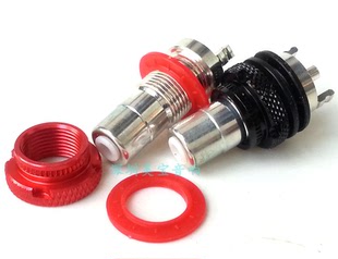 EIZZ RCA信号插座黄铜磷青铜镀厚银80U'' 无磁 音频座 EZ-106