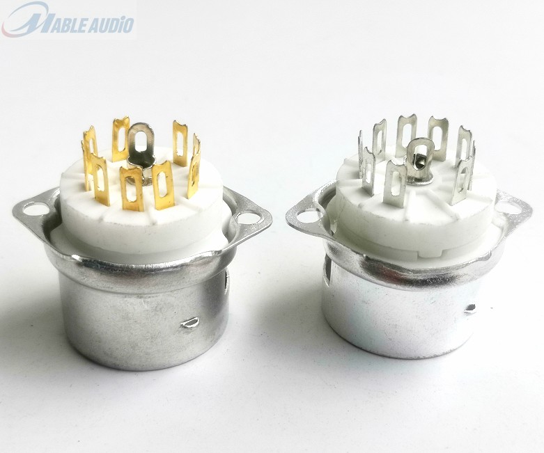 陶瓷9脚电子管座GZC9-F-A