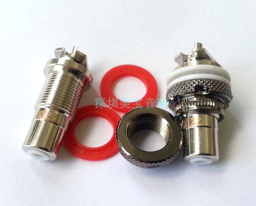 EIZZ精品rca信号音频莲花插座