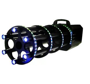 LED全彩6发加特林礼花枪舞台效果设备婚庆演出效果灯喷射6-9米