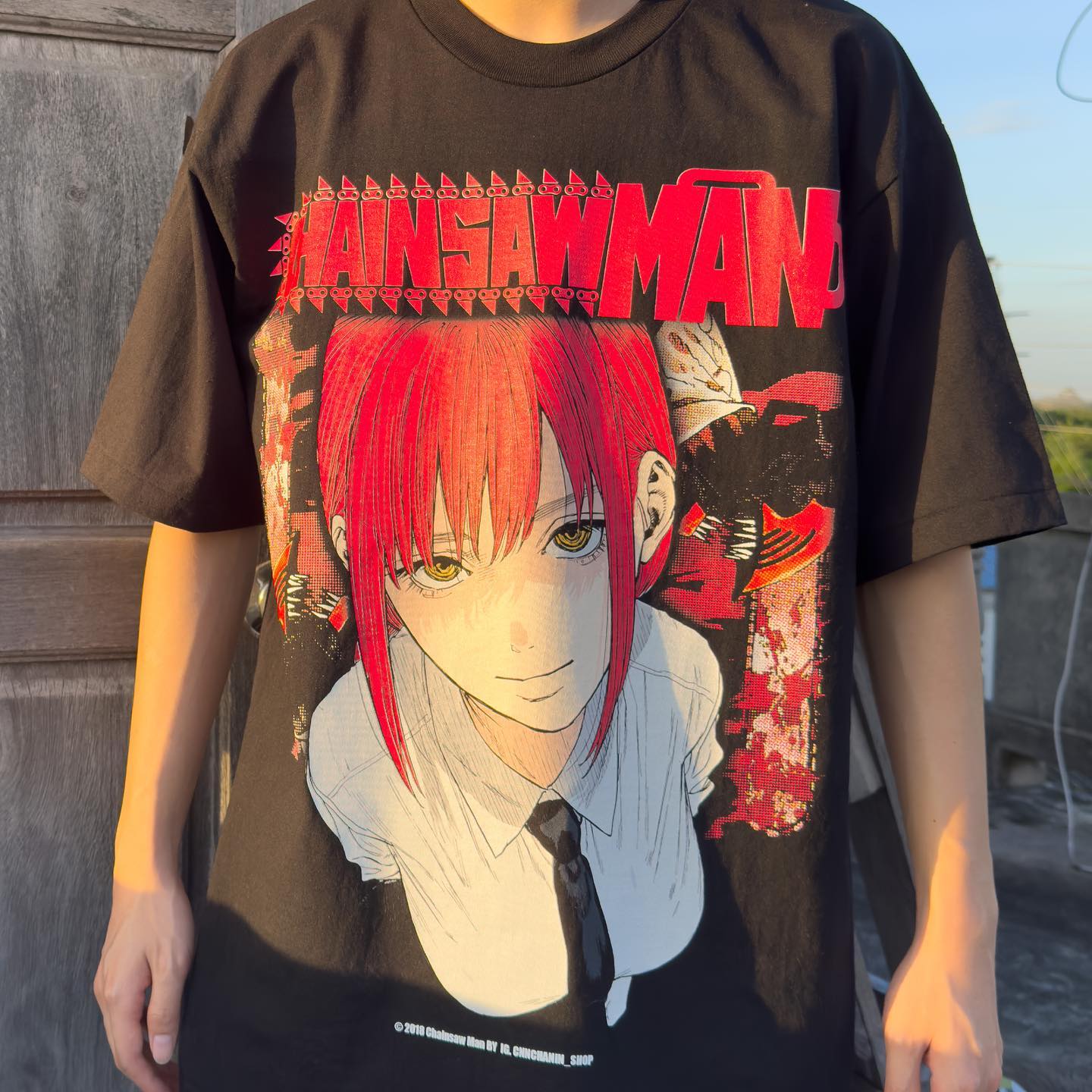 学生好物推荐！Chainsaw Man链锯人玛奇玛Y2K甜酷辣妹短袖T恤vibe