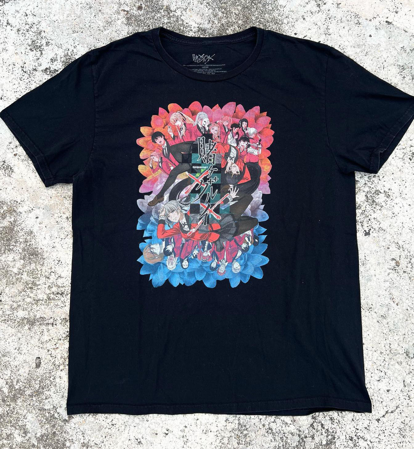 狂赌之渊桃波米里里动漫二次元短袖t恤高级简约