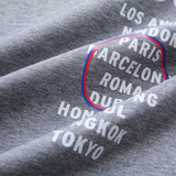 2021特大码宽松圆领短袖T恤加肥加大圆领港风平铺图6121P55，男装T恤，星座1106