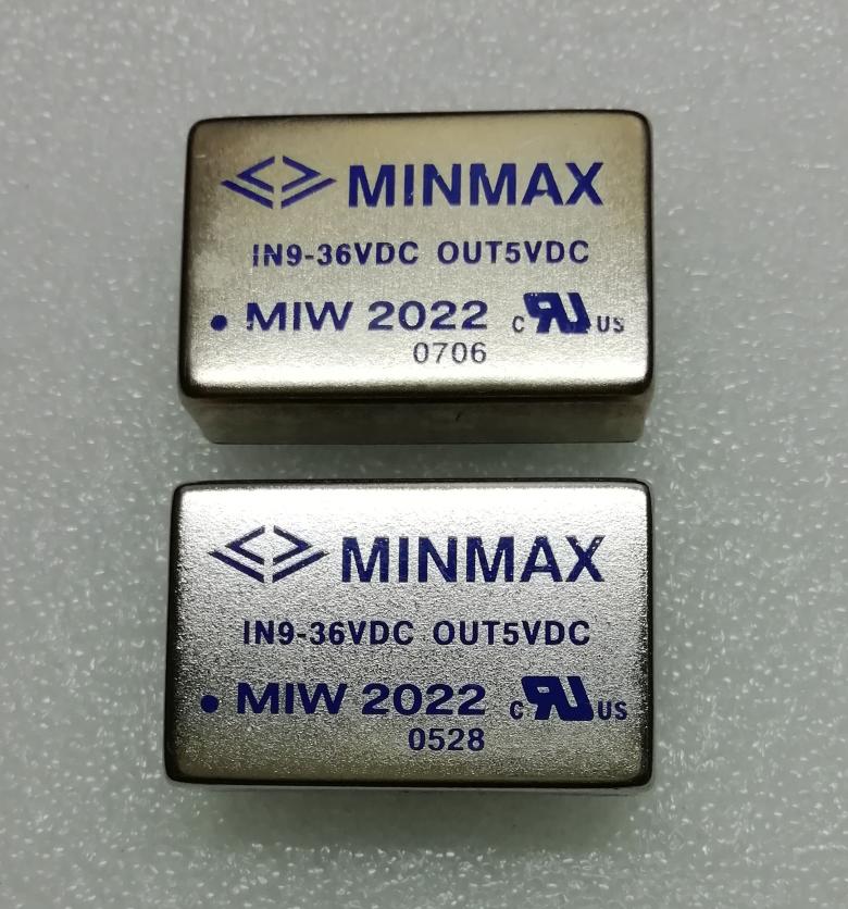 MIW2022台湾捷拓 MINMAX DC/DC电源模块 IN9-36VDC OUT5VDC