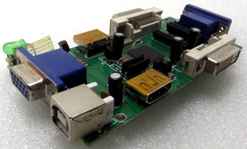 DDC MANAGER MasTech MTI-2510主板 接口ANALOG DVI HDMI USB