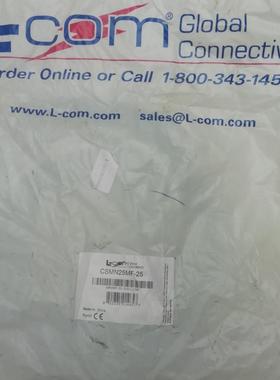 CSMN25MF-25 线缆组件 屏蔽式 DB25公头/母头25英尺 L-com
