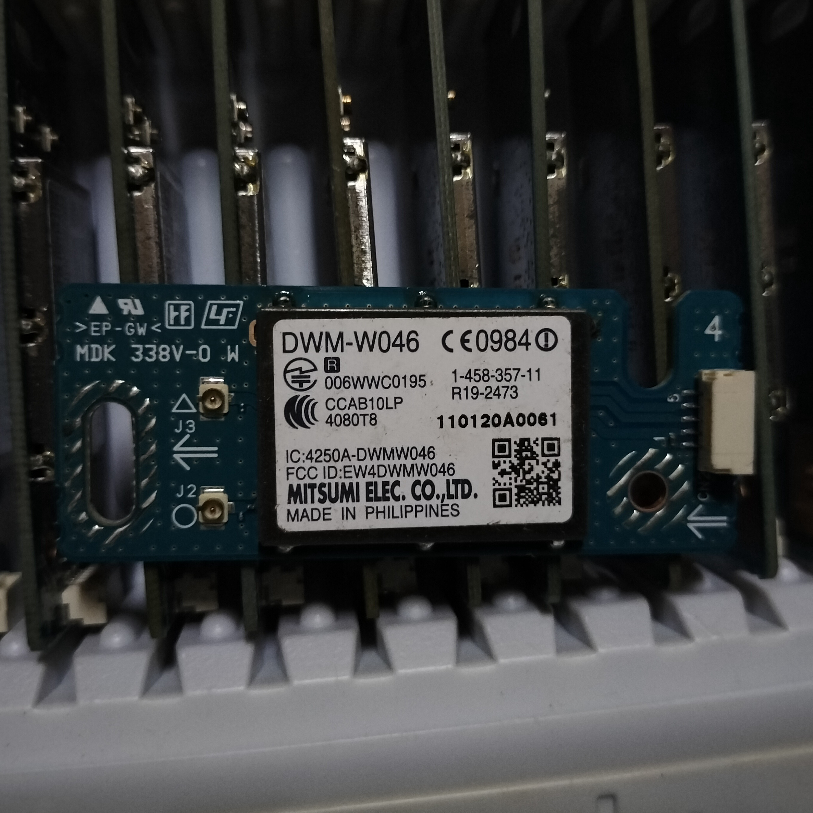 索尼KDL-46HX750 55NX750 65HX920无线网卡DWM-W046 1-458-355-1