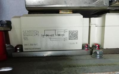 SKKT 273 SKKT 250/16E SEMIKRON SEMIPACK3电源模块晶闸管可控硅