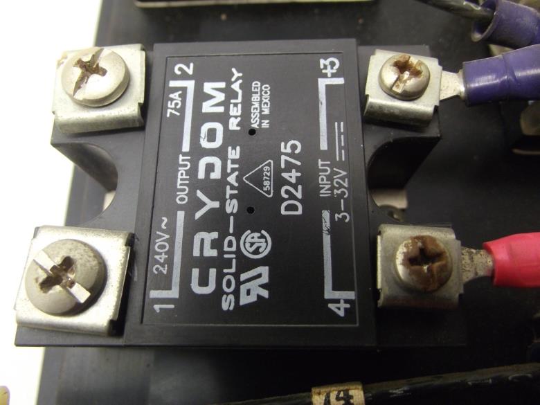 D2475 75A/240V D2425  25A/240V CRYDOM快达固态继电器包好特价