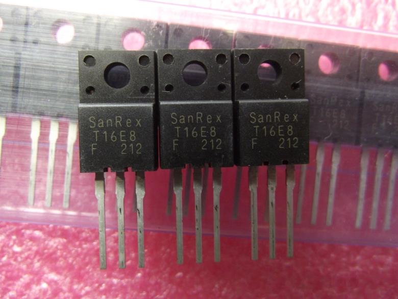 T16E8F T16E8FS SanRex三社双向可控硅晶闸管TO-220F 16A800V