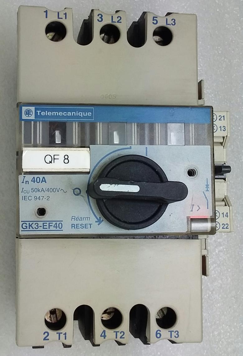 GK3-EF40 正品法国施耐德telemecanique断路器035763送GK2-AX50