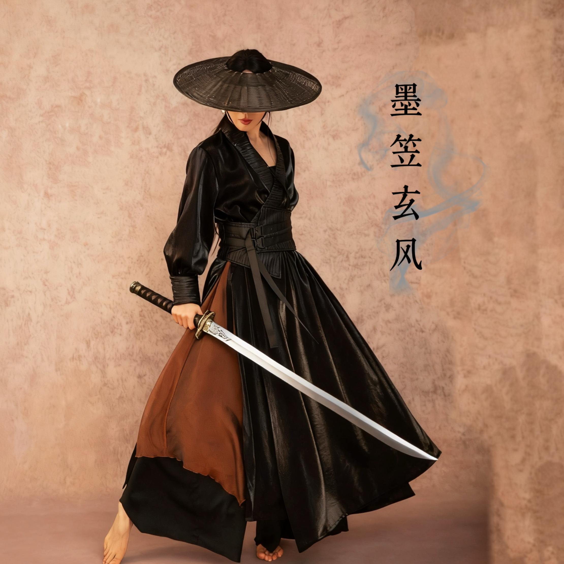 SOSO佳《墨笠玄风》古风侠气舞服