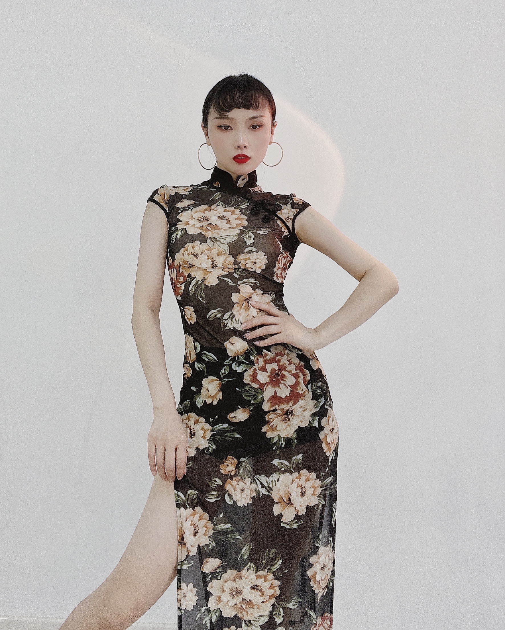 soso多情种原创富贵网纱古典舞