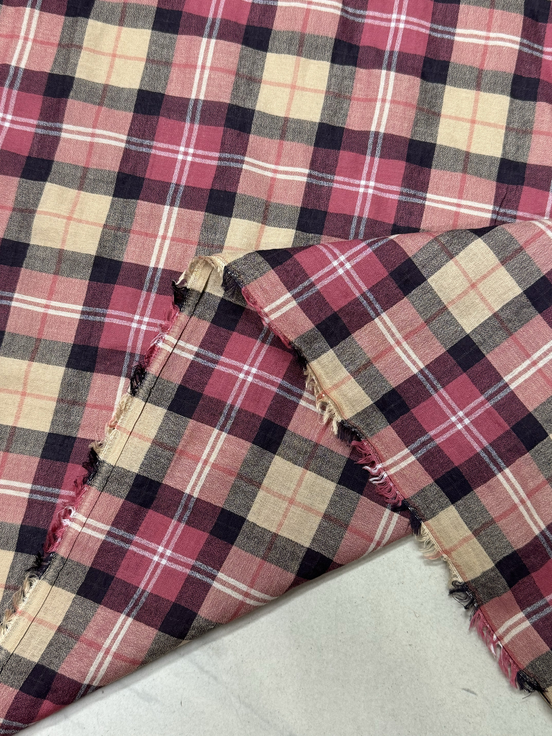 日单柔软轻薄豆织格子幅宽112cm8元半米,居家布艺,海绵垫/布料/面料/手工diy,淘宝优惠券,粉丝福利购,淘宝优惠卷