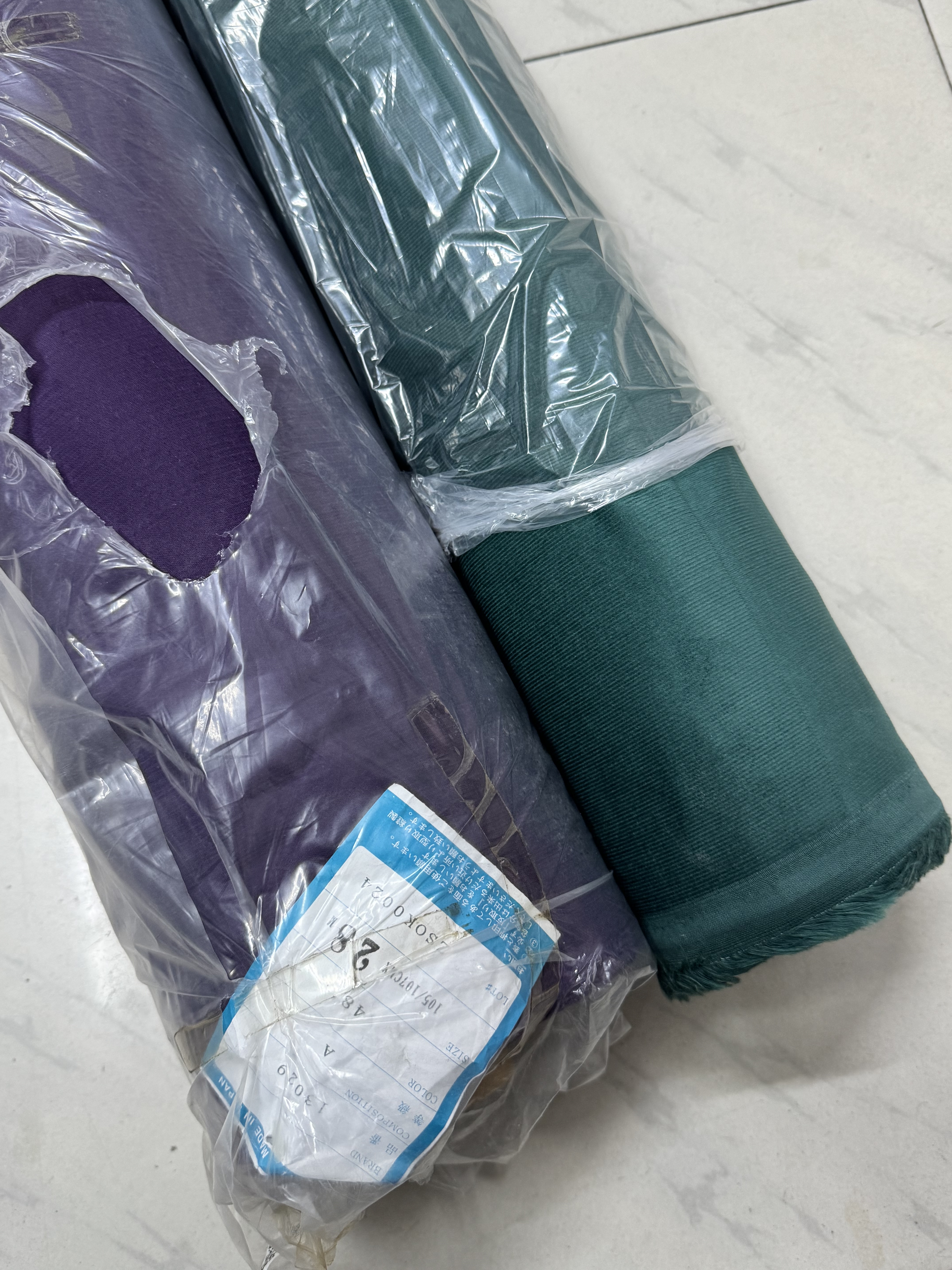 日本产纯棉细条灯芯绒幅宽107cm一米150克衬衫裙子手工9元半米