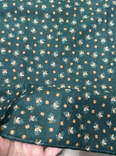 外贸纯棉磨毛碎花幅宽105cm一米145克衬衫 半米 裙子手工娃衣8元