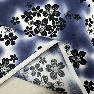 日单纯棉竹节棉幅宽112cm衬衫 半米 厚度一米140克9元