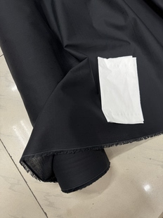 日单黑色纯棉暗纹提花宽112cm一米105克衬衫裙子手工娃衣9元半米