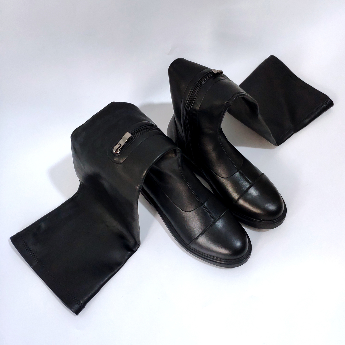 出口原单超长性感弹力瘦瘦靴过膝