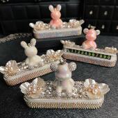 停车 电话牌高级感汽车号码 临时停车号码 牌可隐藏挪车创意可爱时尚