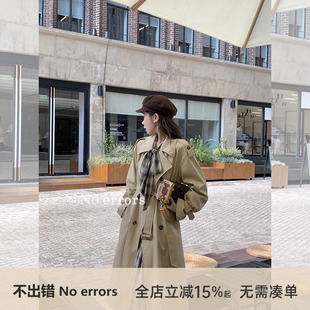 bi入 errors 大牌感经典 翻领风衣 不出错 2025秋新款