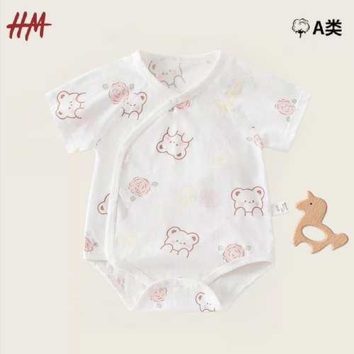夏季薄款婴儿短袖包屁衣清仓