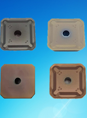 45度数控铣刀片硬质合金四方形SEKN1203AFTN SEEN1504不锈钢陶瓷