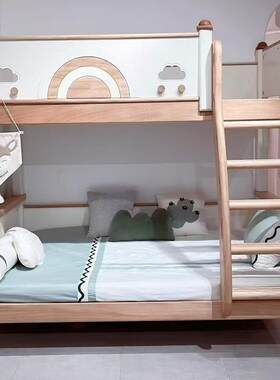 高低床红檀木全实木环保加厚牢固